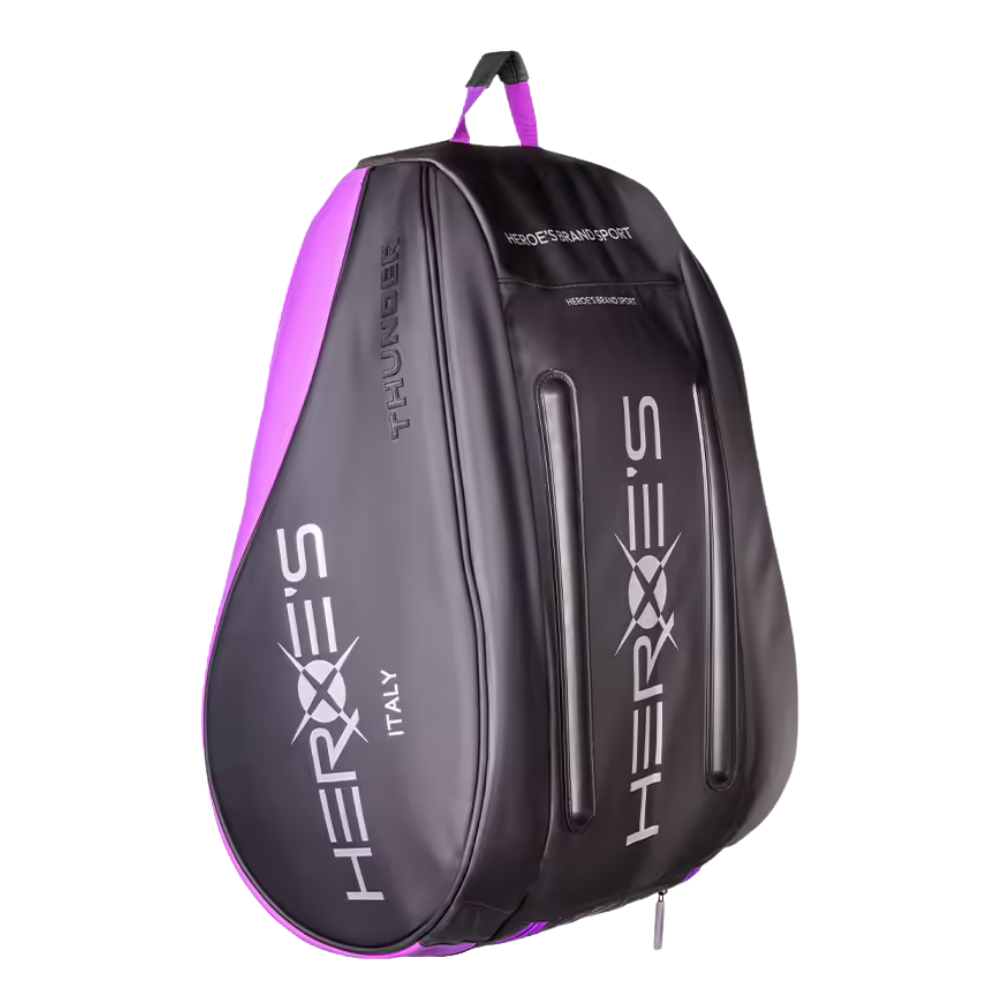 Front view of Heroe’s THUNDER REBEL 2026 backpack bag for beach tennis gear