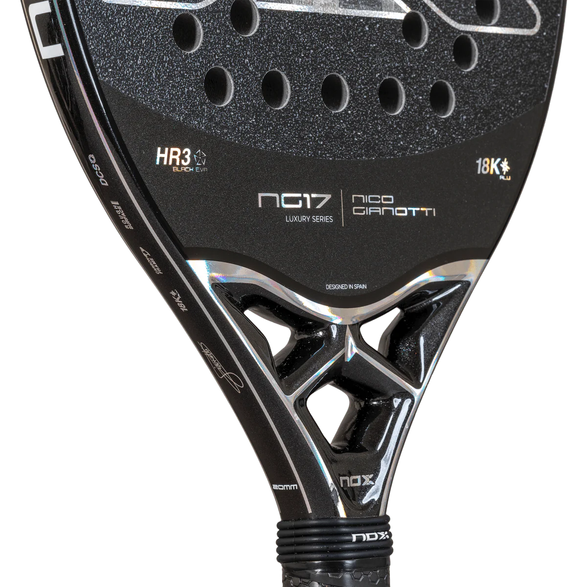 NOX NG17 Nico Gianotti 2025 Beach Tennis Racket