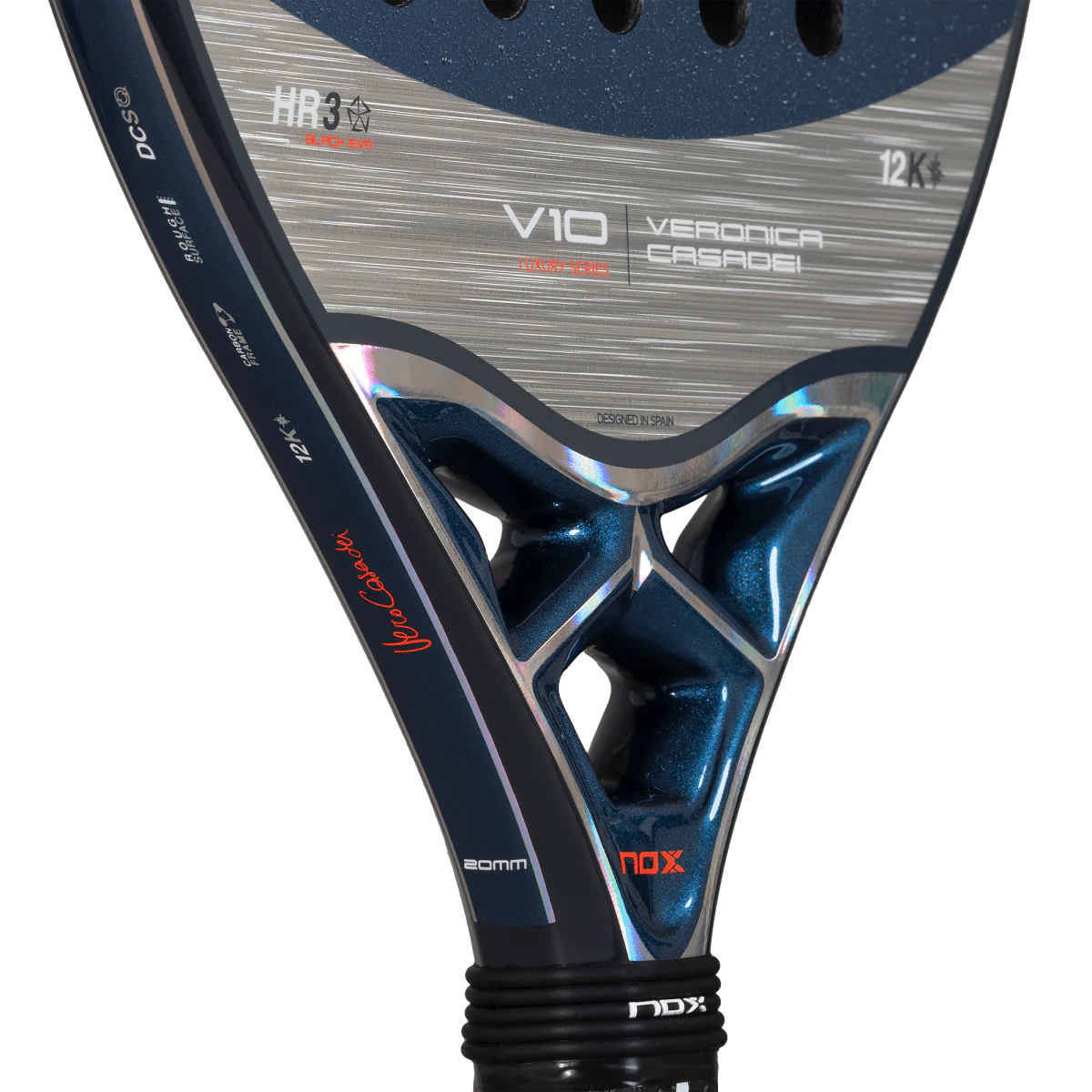 NOX V10 Luxury VERONICA CASADEI 2025 Beach Tennis Racket