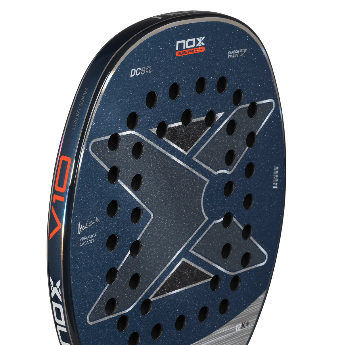 NOX V10 Luxury VERONICA CASADEI 2025 Beach Tennis Racket