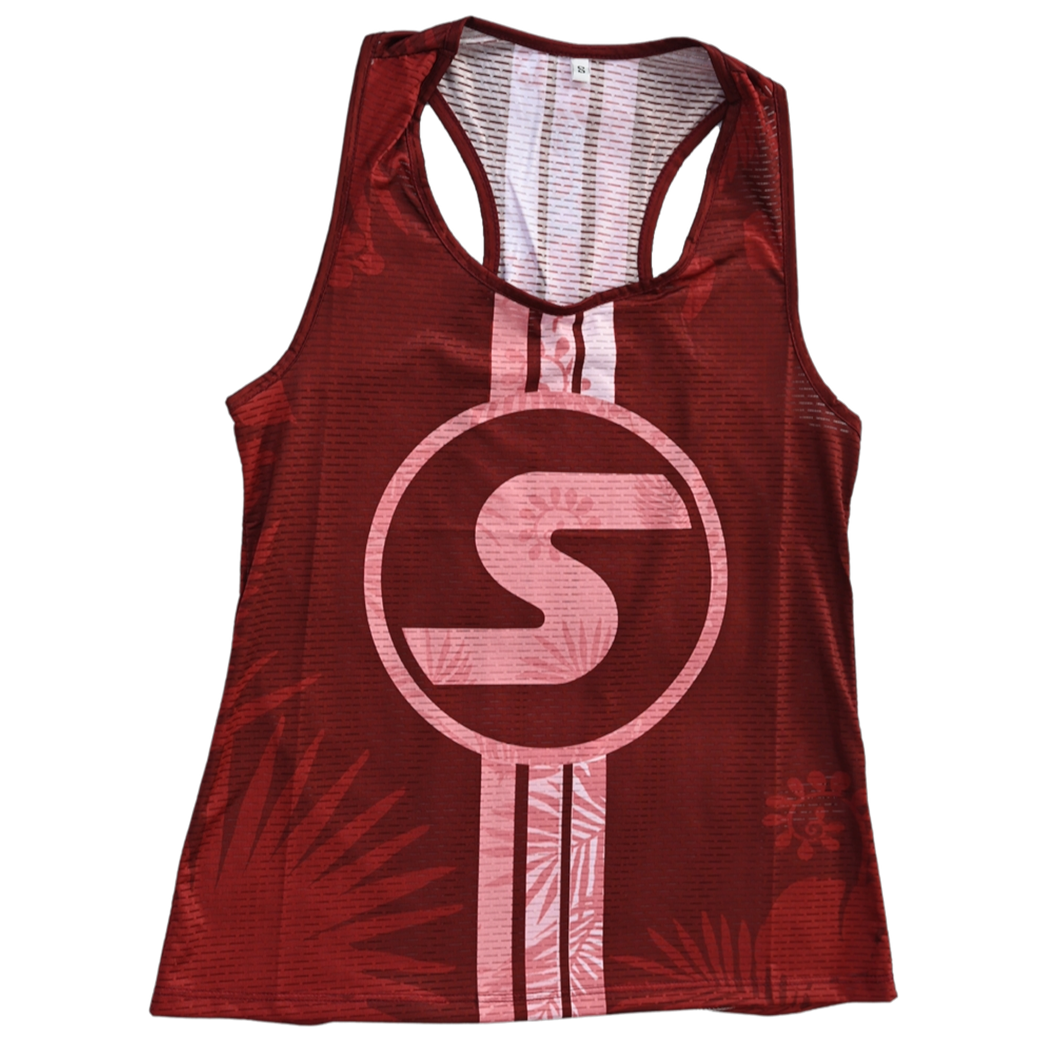 SEXY BRAND Women's SXY NKD Competition Tank in Red Wine