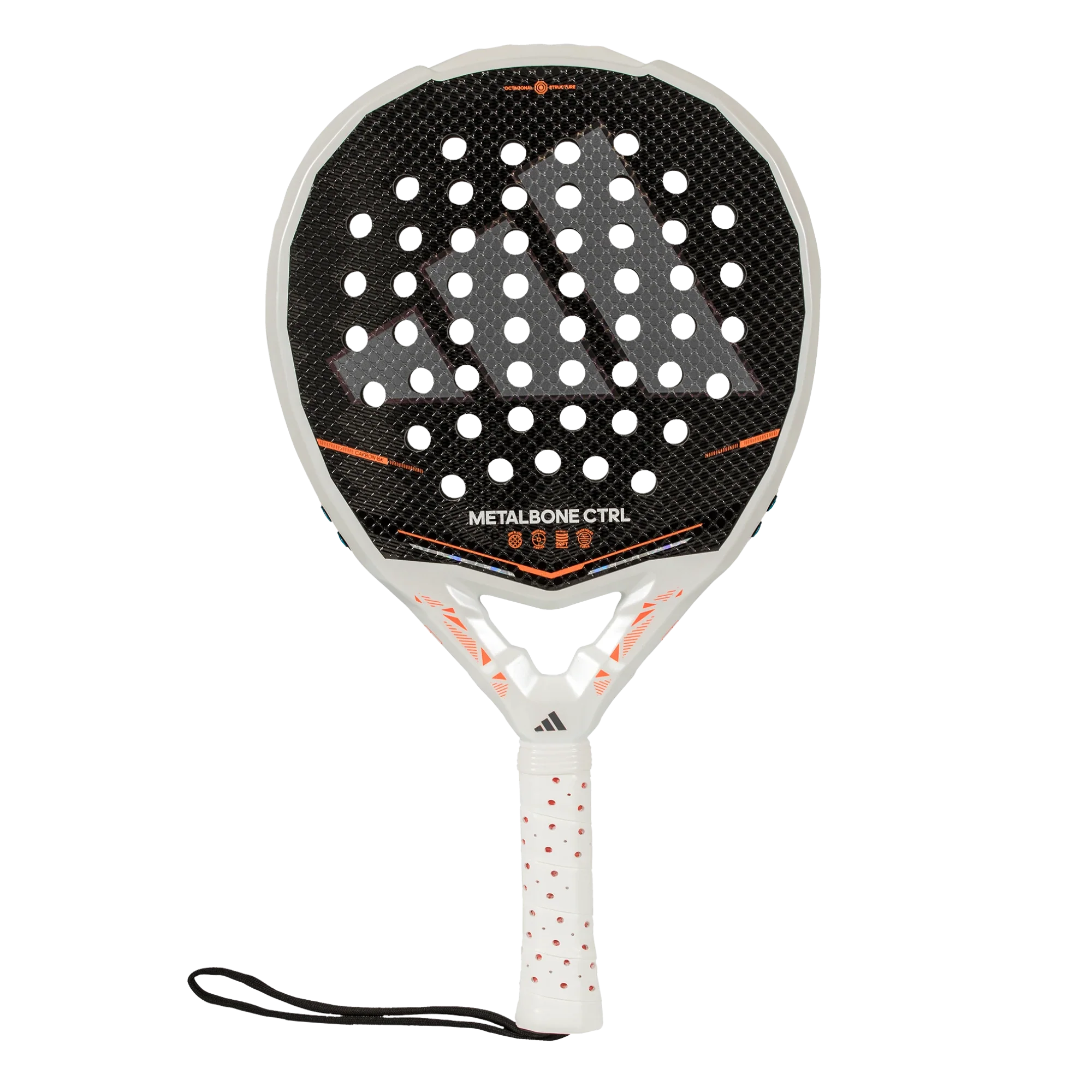 Adidas Metalbone CTRL 2026 padel racket front view round shape