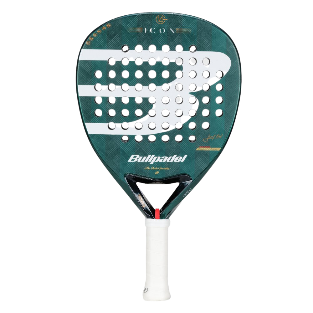 Bullpadel Icon 26 padel racket front view for advanced players