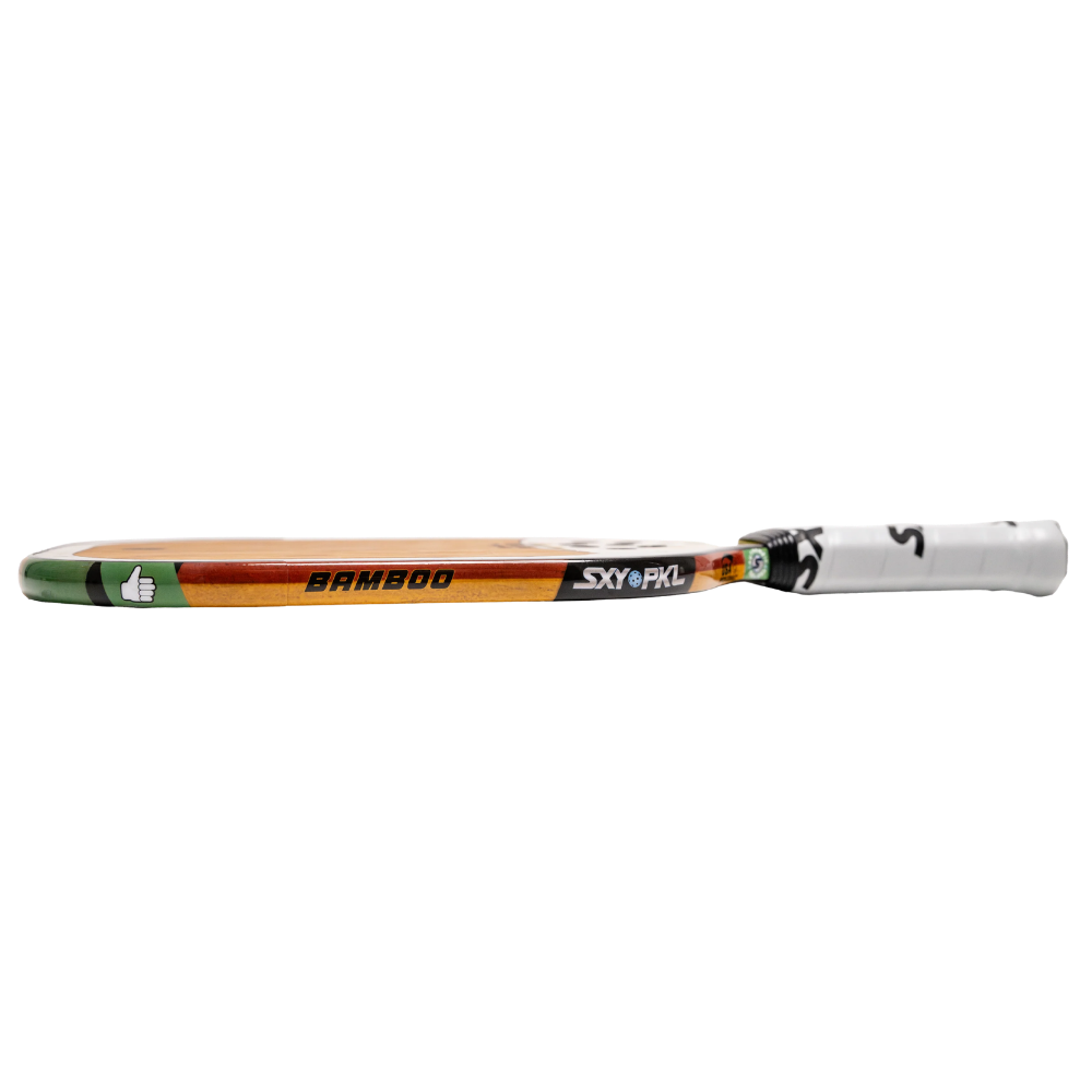 SXY PKL Bamboo Pickleball Paddle Edge Details