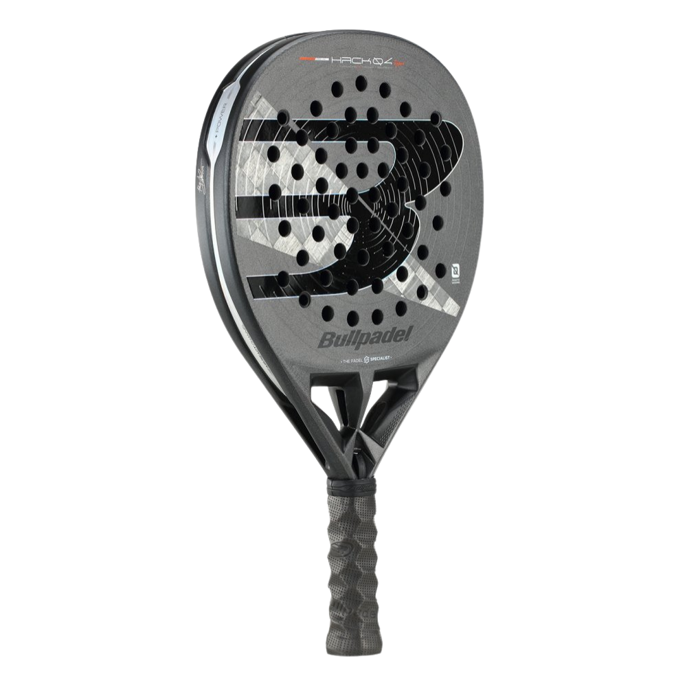 Bullpadel Hack 04 HYB 26 hybrid shape padel racket side profile