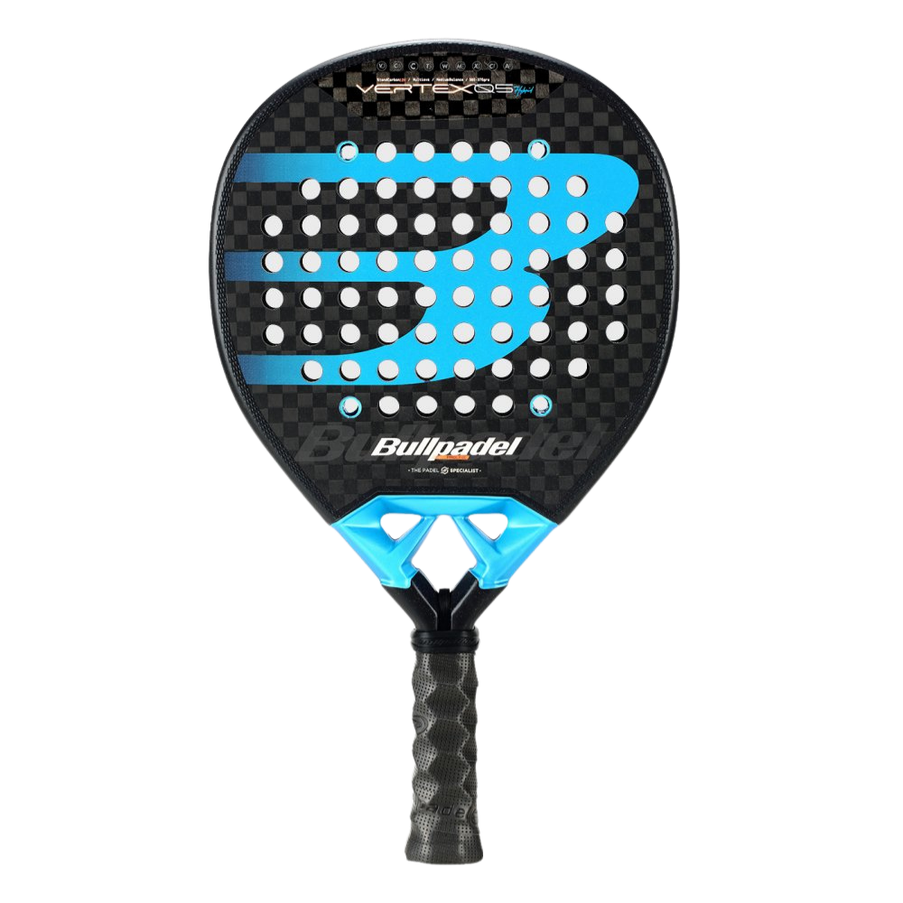 Bullpadel Vertex 05 HYB padel racket front view hybrid shape