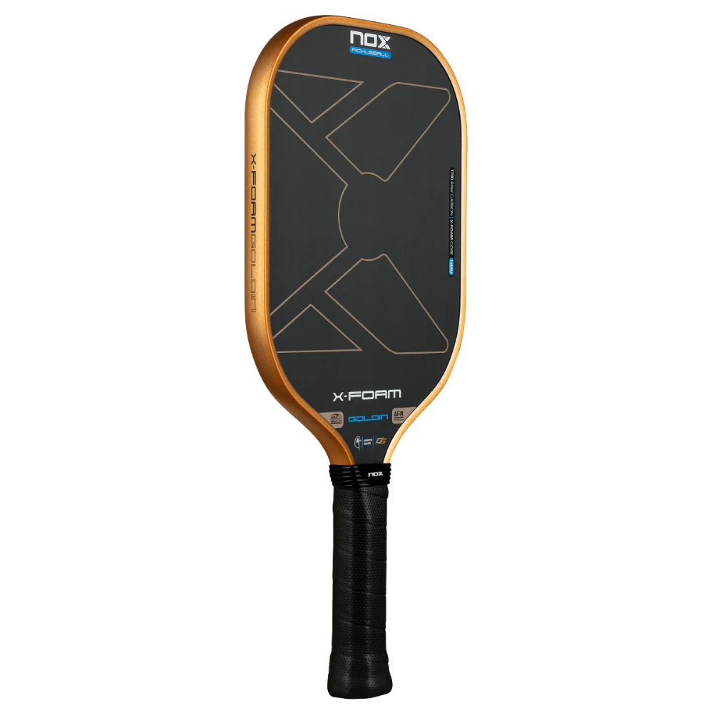 NOX X-FOAM GOLDIN 14mm Pickleball Paddle Side