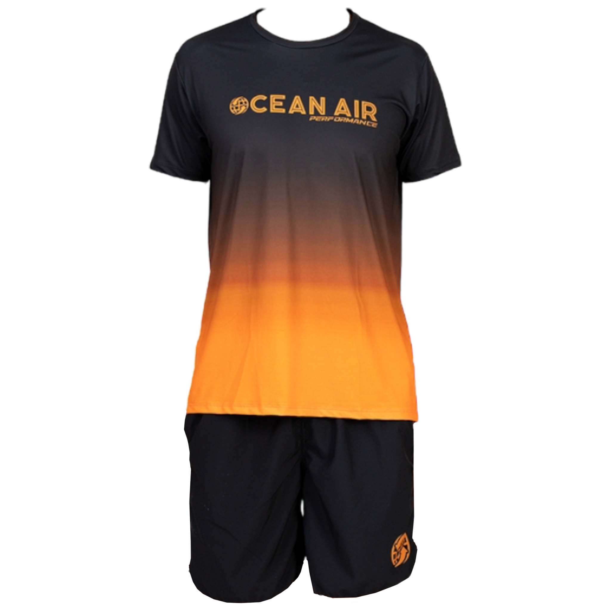 Ocean Air Ombre Set Fall Colletion - Black / Orange