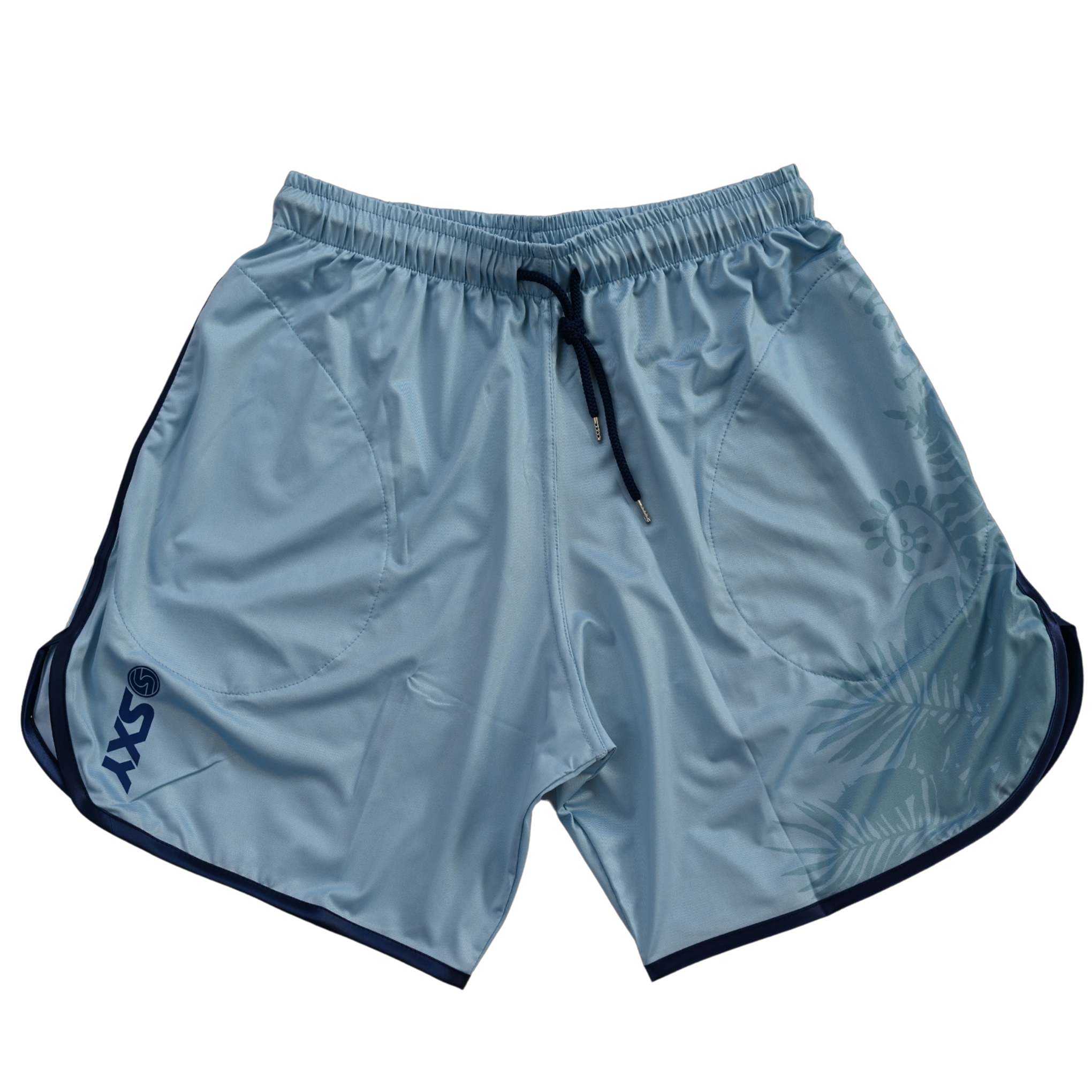 SEXY BRAND Men's SXY NKD Competition Short in Blue Bliss