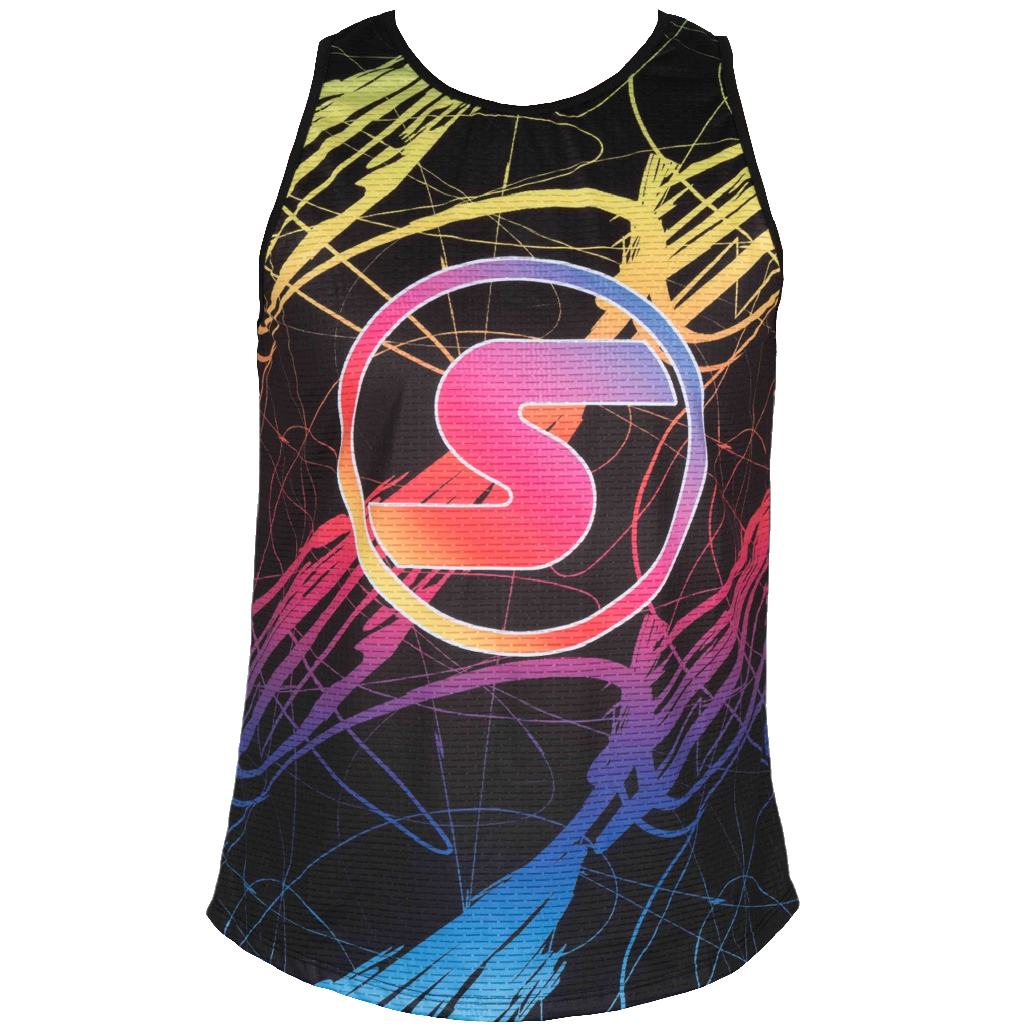 SEXY BRAND MEN'S SXY NKD COMPETITION TANK in Black