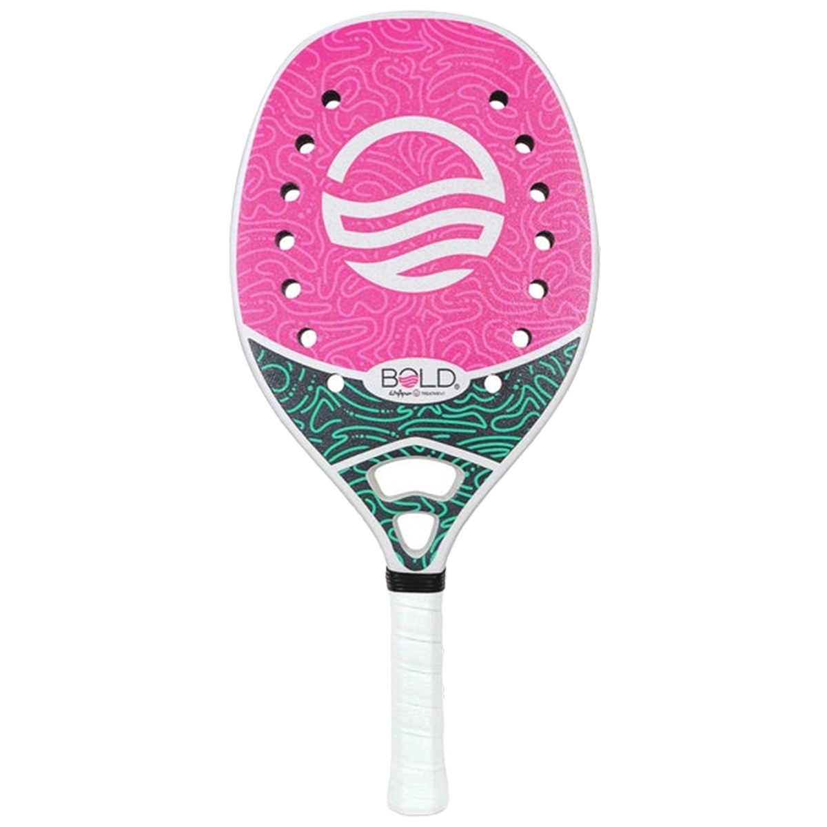 Bold SILICA 20 PINK + Glipper Treatment Beach Tennis Racket